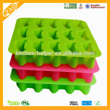 Großhandel China Professional Hersteller Lebensmittel Grade Hausgemachte Antihaft-Schokolade Seife Candy Jelly Silikon Eisform